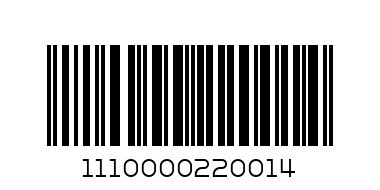 MODERN BAR FRUIT CAKE - Barcode: 1110000220014