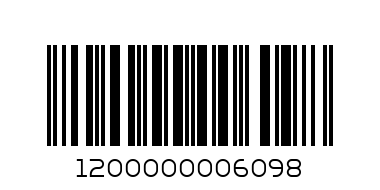CRAFT CHOC CHIPS WHITE 1KG - Barcode: 1200000006098