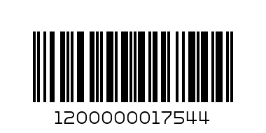ASSORTED NUMBERS - Barcode: 1200000017544
