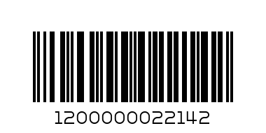 PLASTIC BOTTLE WITH FINE NOZZLE - Barcode: 1200000022142