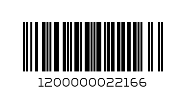 LARGE STICKER LETTERS AND NUMBERS ASSORTED - Barcode: 1200000022166