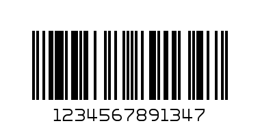 Bikini N/P - Barcode: 1234567891347