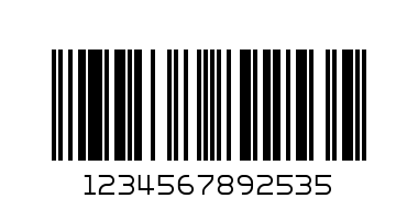 Sport Bra - Barcode: 1234567892535