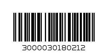 3000030180212@GLASS VASE 4 LINE H.30CM@ - Barcode: 3000030180212