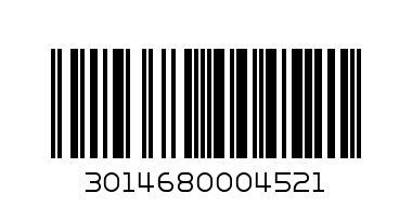 Chewing gum, 55 tablettes - Barcode: 3014680004521