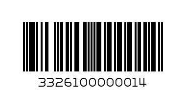 Argile green clay coarse 1kg - Barcode: 3326100000014