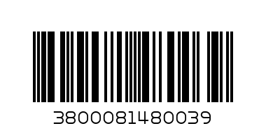 BIOSET NISHASTE VANILIA 60 GR - Barcode: 3800081480039