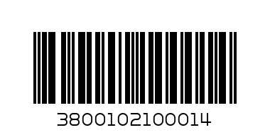 PAMPOROVO BISCUITS 0.120GR - Barcode: 3800102100014