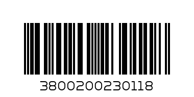 WATER HISAR MINERALNA 0.500ML - Barcode: 3800200230118