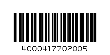 RITTER SPORT DARK WHOLE HAZELNUT 100GX5 - Barcode: 4000417702005