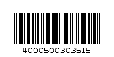 BAKERS/P BUTTER COOKIES 2X400G OFR - Barcode: 4000500303515