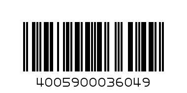 NIVEA MEN INVISIBLE - Barcode: 4005900036049