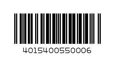 PAMPERS SIZE 5 JUMBO - Barcode: 4015400550006