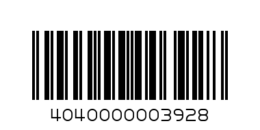 Soap - Barcode: 4040000003928