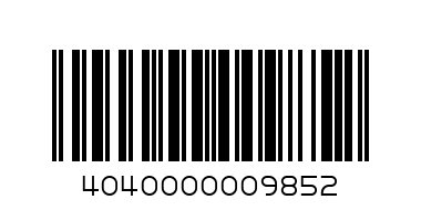 Mineral Water - Barcode: 4040000009852