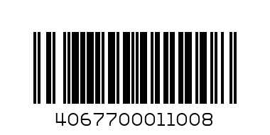 JAGERMEISTER  1 LTR. - Barcode: 4067700011008