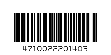 Pea Crackers Original 57g - Barcode: 4710022201403