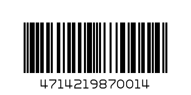 SMALLL WHITE BOARE ERASER - Barcode: 4714219870014