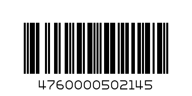 Silver Star Vodka 0.5lt (GENCE) - Barcode: 4760000502145