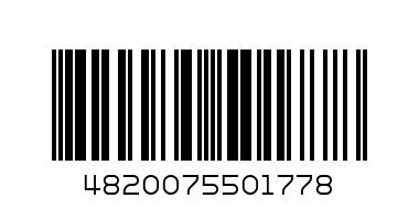 4820075501778@MILK CHOCOLATE WITH MILK FILLING @ 100G - Barcode: 4820075501778