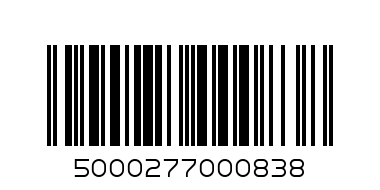 DEWARS WHITE LABEL 500ML - Barcode: 5000277000838