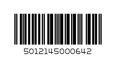 CAROLINE 12 SPIRIT GLASSES - Barcode: 5012145000642