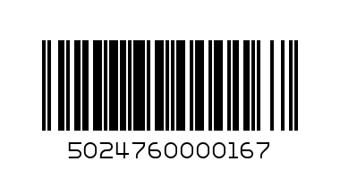 DCL INSTANT YEAST 500GM - Barcode: 5024760000167