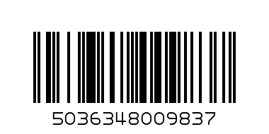 CARD B/DAY 9837 - Barcode: 5036348009837