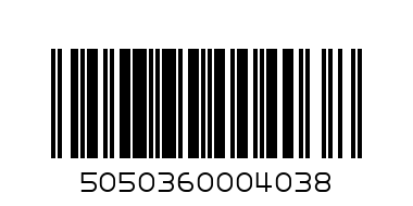 4 choc o chip muffins - Barcode: 5050360004038