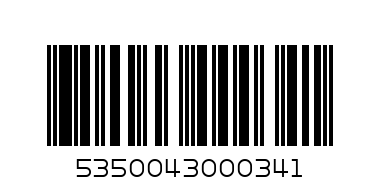 tiger pizza - Barcode: 5350043000341