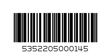 kristal sparkling 1L - Barcode: 5352205000145