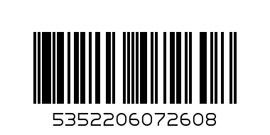 LA VALETTE WHITE - Barcode: 5352206072608