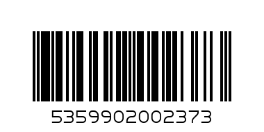 BORDON LIGHT 200G 1.99 - Barcode: 5359902002373