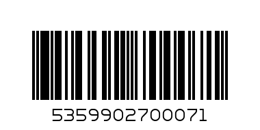 VQR slices family 2euro off - Barcode: 5359902700071