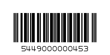 CocaCola 500ml - Barcode: 5449000000453