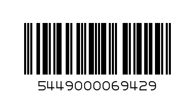 FANTA 330ML GRAPE CAN - Barcode: 5449000069429