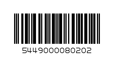 FUZE TEA APPLE 1X330ML - Barcode: 5449000080202