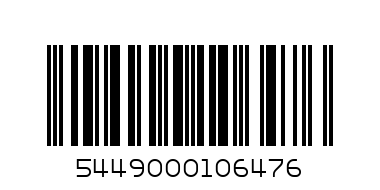 FANTA 440ML ORANGE CANS - Barcode: 5449000106476