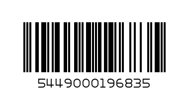 COCA COLA ZERO 6X355ML - Barcode: 5449000196835