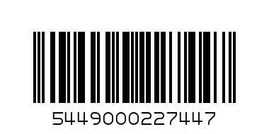 BONAQU 750ML WATER FCAP - Barcode: 5449000227447