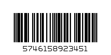 5746158923451@POWER ADAPTOR WITH LOCK NO.923451@93IL万能插卡 - Barcode: 5746158923451