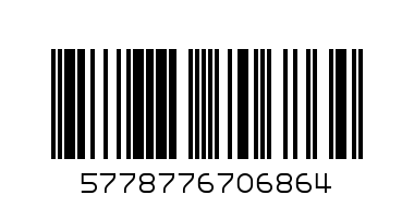 Peanut butter, creamy 510 g - Barcode: 5778776706864
