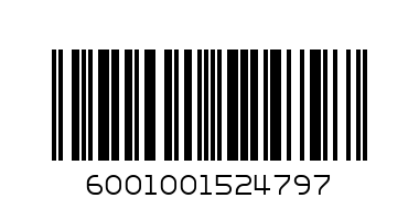 JUST 750ML SHIRAZ  MERLOT - Barcode: 6001001524797