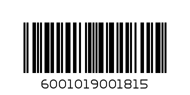 KLEENEX THE ORIGINAL - Barcode: 6001019001815