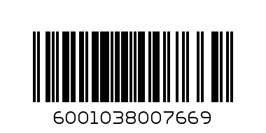 KNORR VEGETABLE SOUP - Barcode: 6001038007669