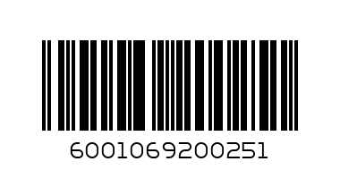 SIMBA CHIPS 36G 0 EACH - Barcode: 6001069200251