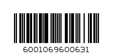 CHOPPIES 2L COOKING OIL - Barcode: 6001069600631
