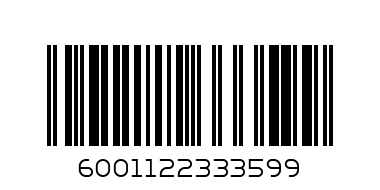 Smirnoff 50ml - Barcode: 6001122333599