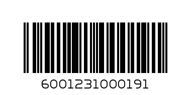 Tastic Rice 2kg - Barcode: 6001231000191