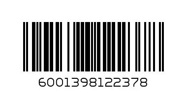 SMIRNOFF 330ML SPIN BOTTLE - Barcode: 6001398122378